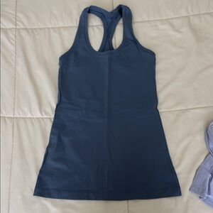 Lululemon Align Blue Racerback Tank Top